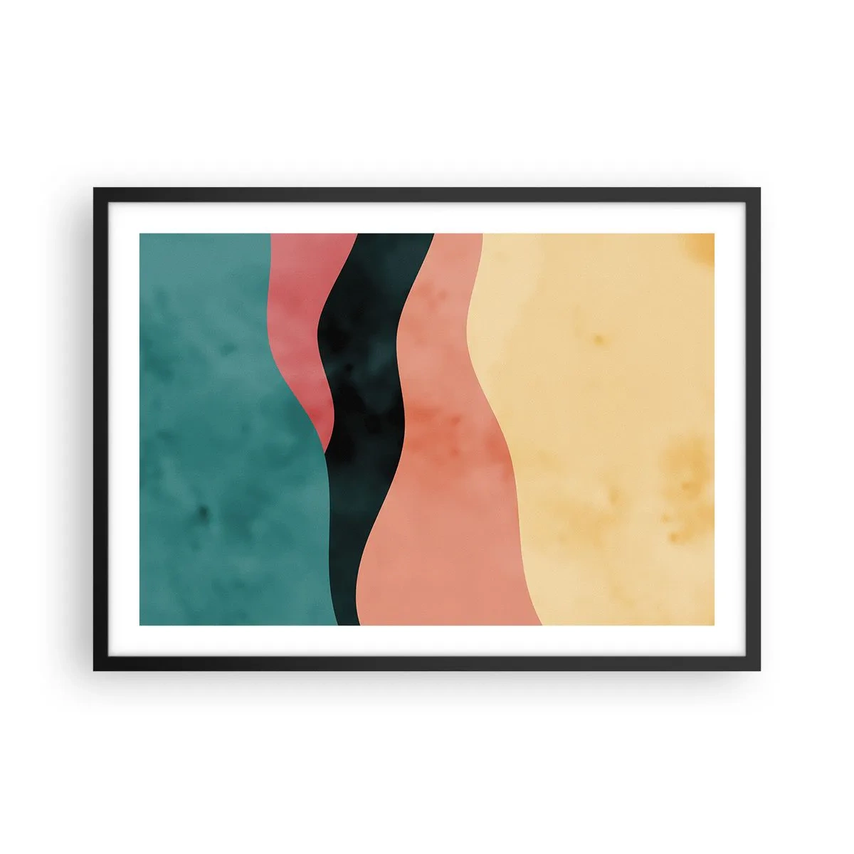 Plakát v černém rámu - Kompatibilní nesoulad - 70x50 cm