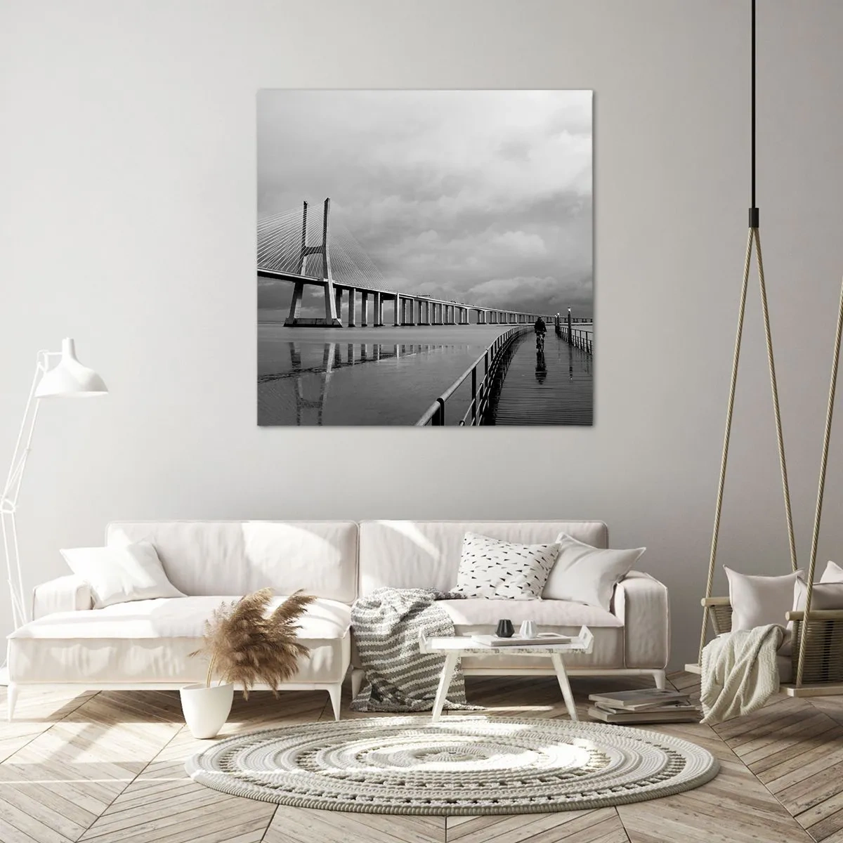 Obraz na plátně - Každému, co mu patří - 70x70 cm