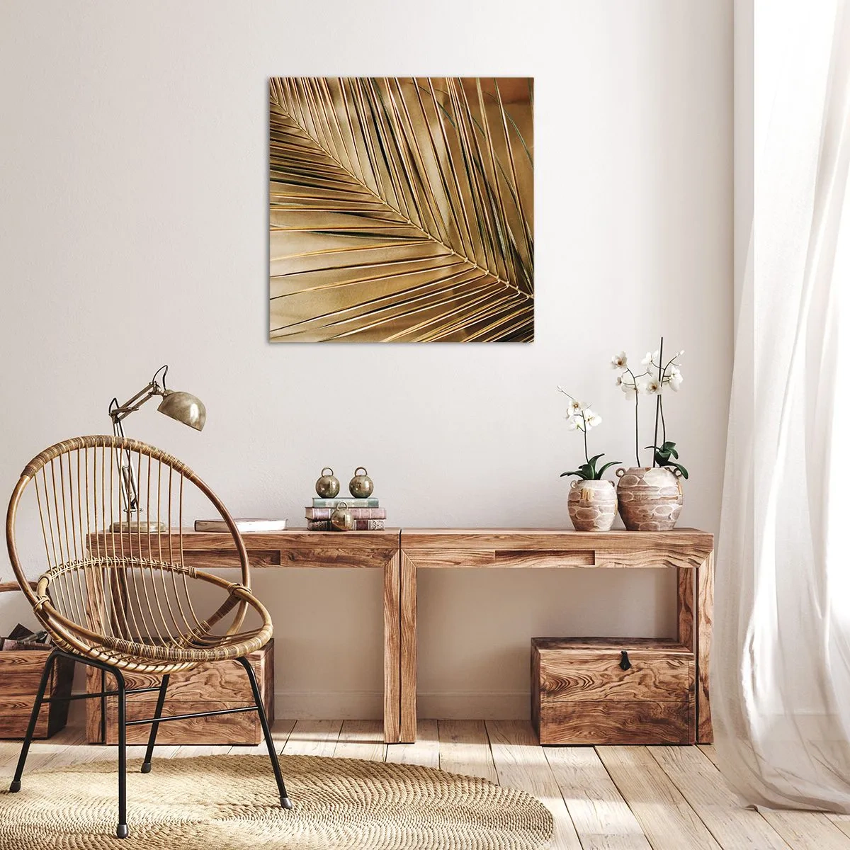 Obraz na plátně - Přírodní kolonáda - 30x30 cm