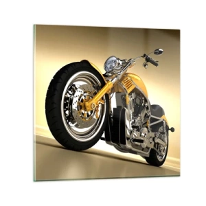 Obraz na skle - Sen o síle a rychlosti - 60x60 cm