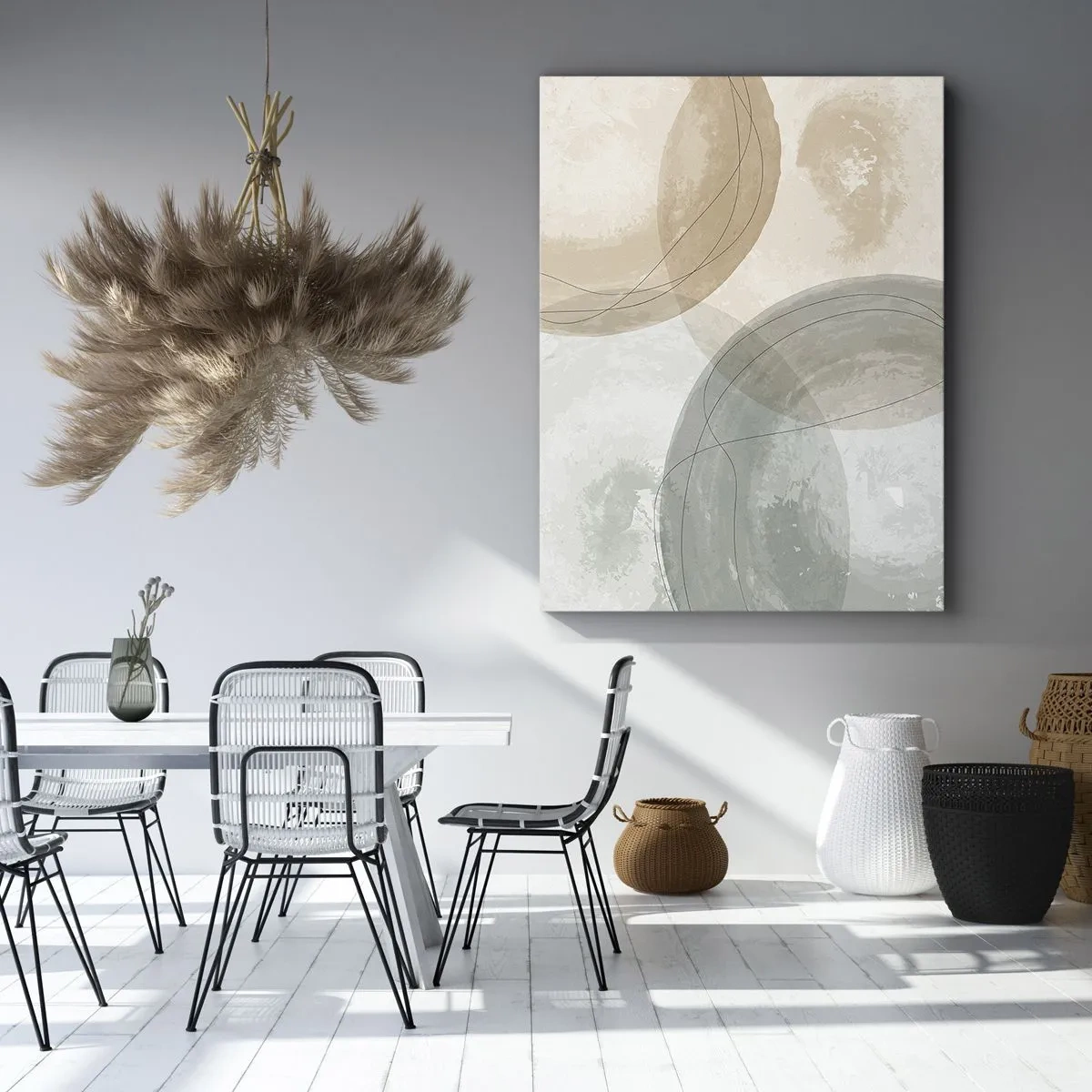 Obraz na plátně - Pronikání světů - 80x120 cm