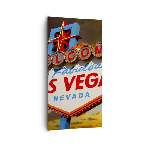 Obraz na plátně - Po úsměv osudu - 65x120 cm