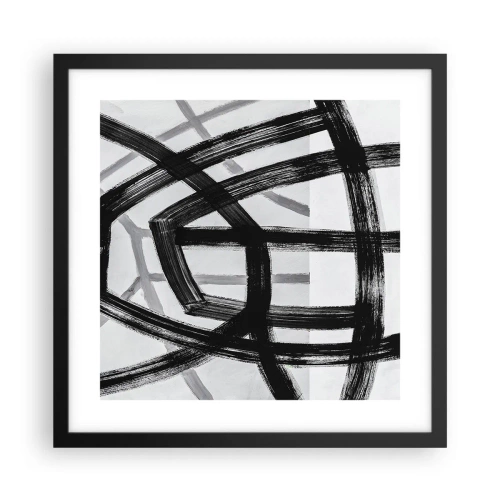 Plakát v černém rámu - Hloubka - 40x40 cm