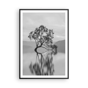 Plakát v černém rámu - Existuje taková země - 70x100 cm