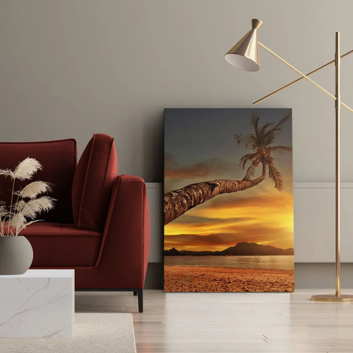 Obraz na plátně - Exotické prázdniny, karibské dobrodružství - 50x70 cm