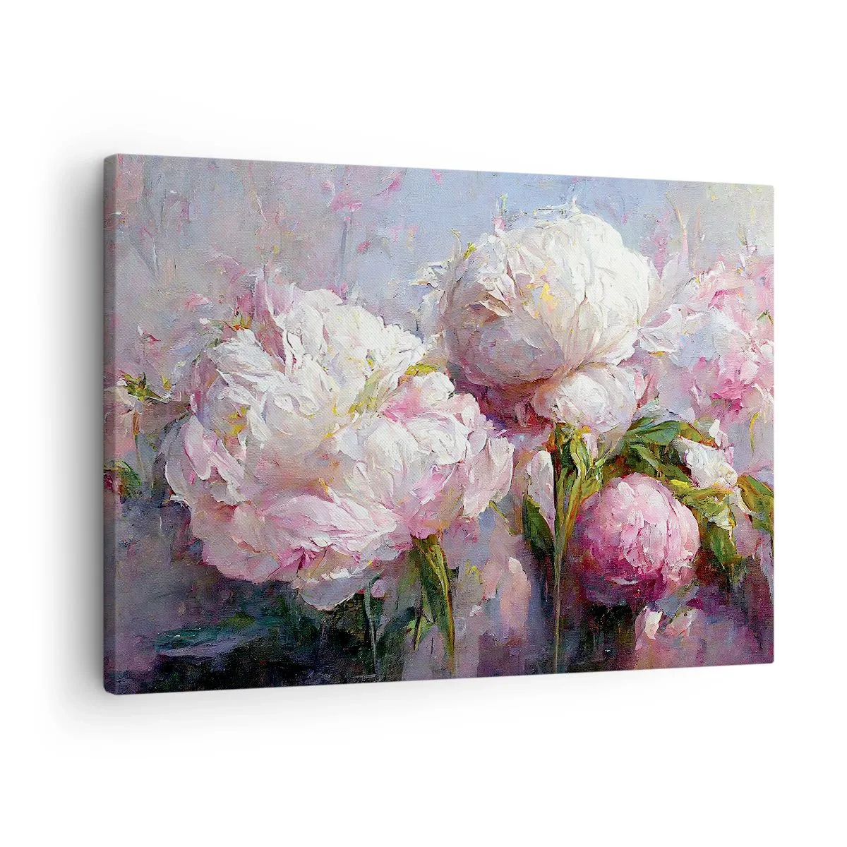 Obraz na plátně - Kytice překypující životem - 70x50 cm