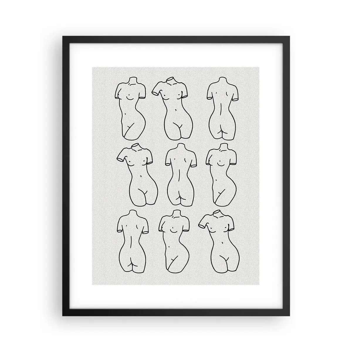 Plakát v černém rámu - Pouze Venuše - 40x50 cm