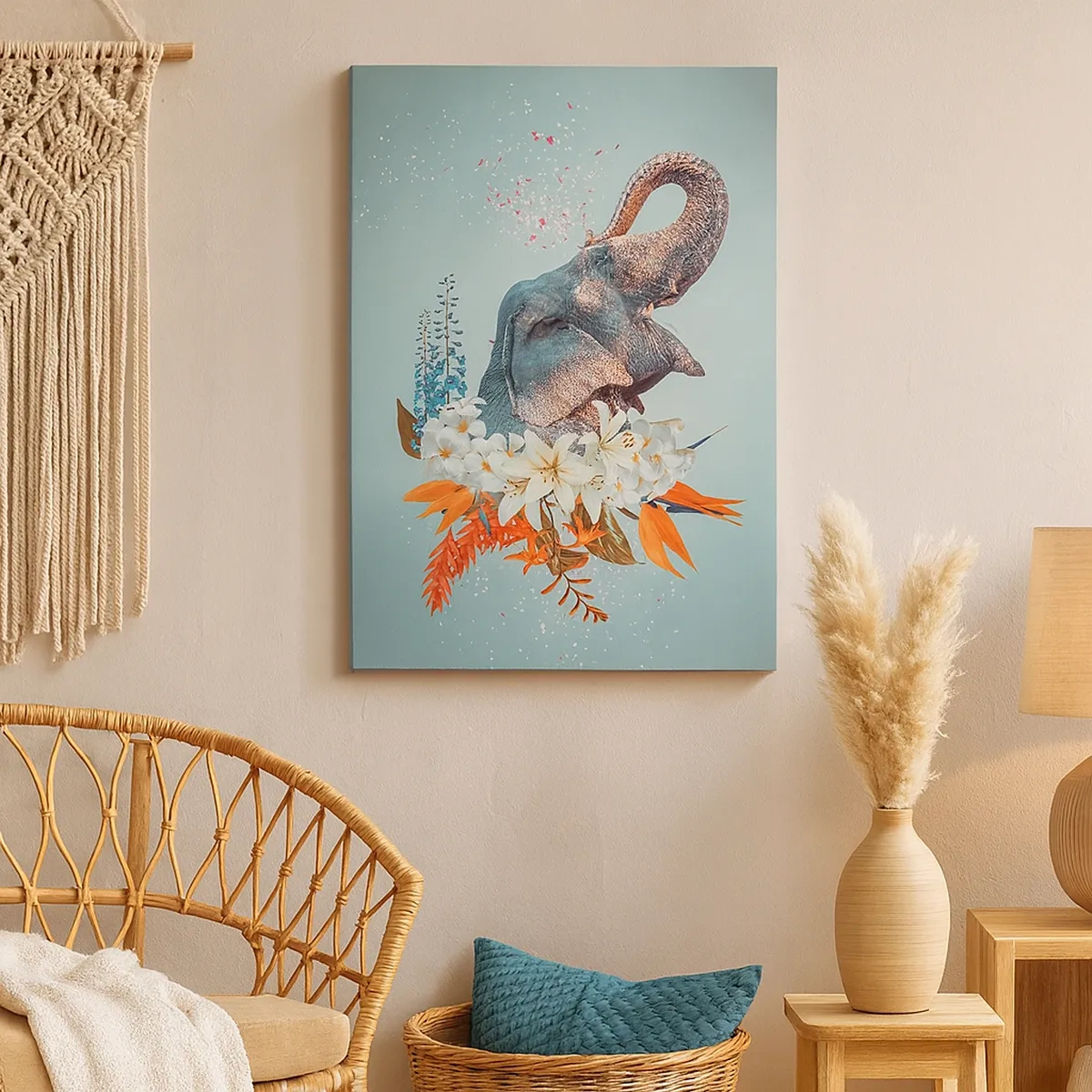 Obraz na plátně - Řev radosti - 50x70 cm