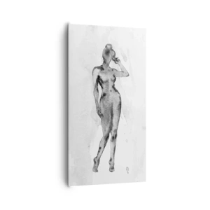Obraz na plátně - Studie o ideálu ženskosti - 65x120 cm