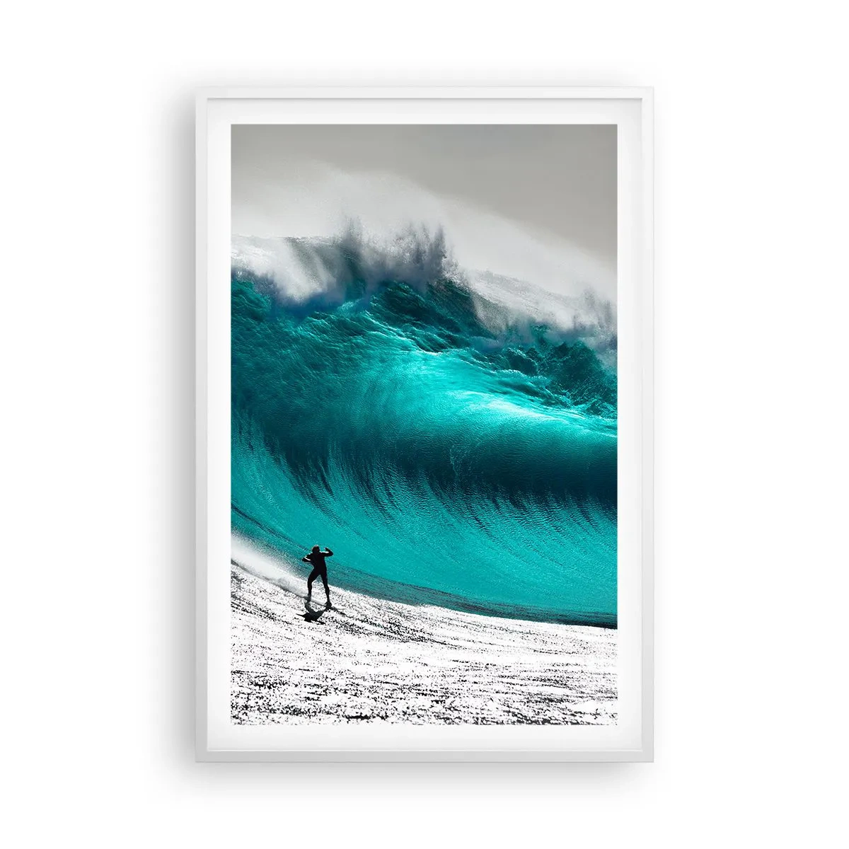 Plakát v bílém rámu - Výzva přijata - 61x91 cm