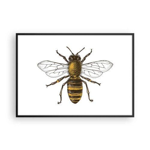 Plakát v černém rámu - Krásná a dobrá - 100x70 cm