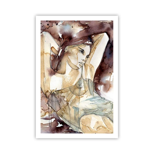 Plakát - V náladě lila - 61x91 cm