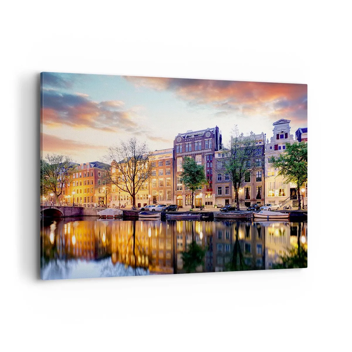 Obraz na plátně - Zdrženlivá a vyrovnaná nizozemská krása - 100x70 cm