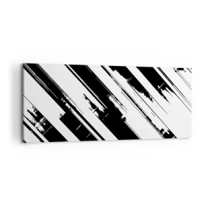 Obraz na plátně - Intenzivní a dynamická kompozice - 120x50 cm