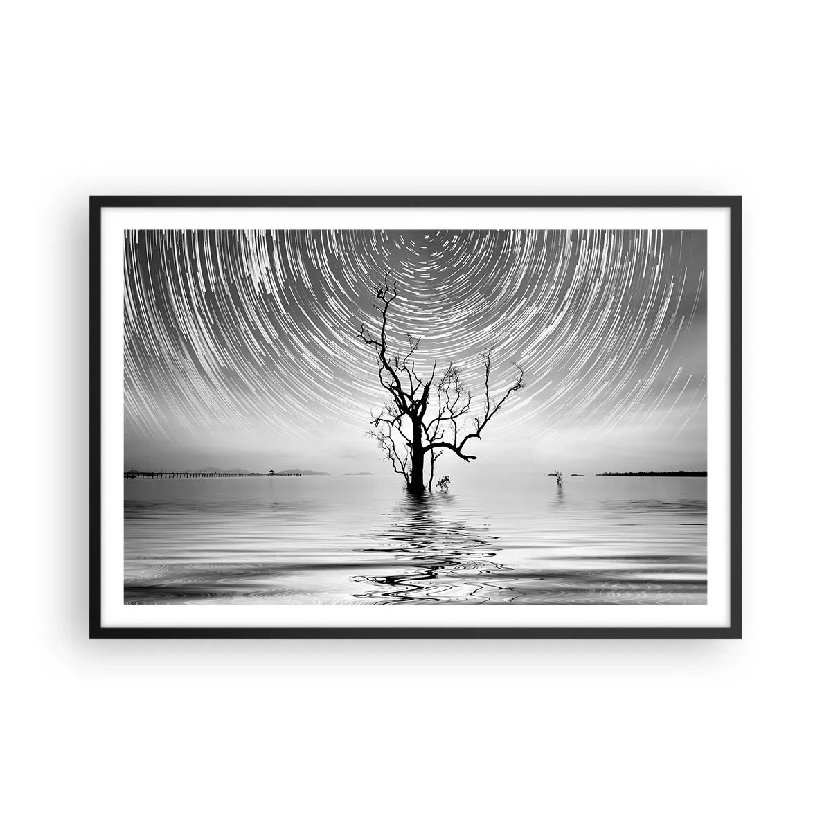 Plakát v černém rámu - Symfonie přírody - 91x61 cm