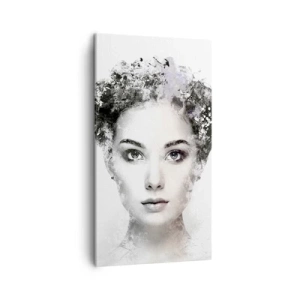 Obraz na plátně - Velmi stylový portrét - 45x80 cm