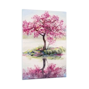 Obraz na skle - Svátek jara - 50x70 cm