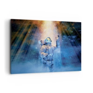 Obraz na plátně - Konečně v cíli - 100x70 cm