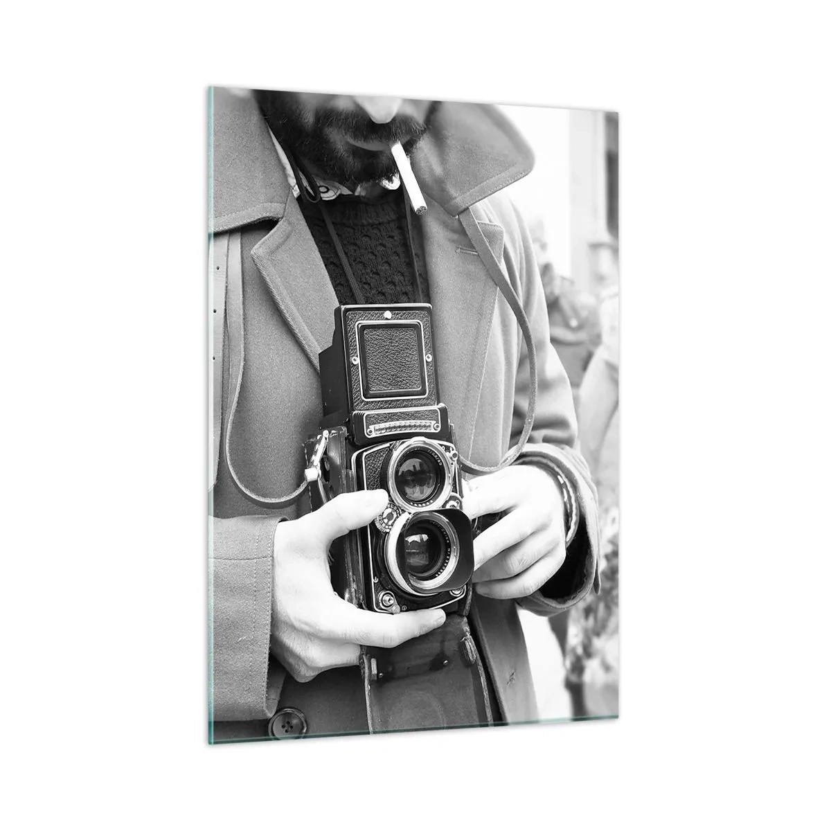 Obraz na skle - V retro stylu - 50x70 cm