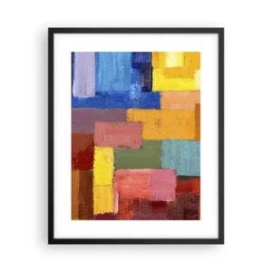 Plakát v černém rámu - Každý jiný, všechny barevné - 40x50 cm