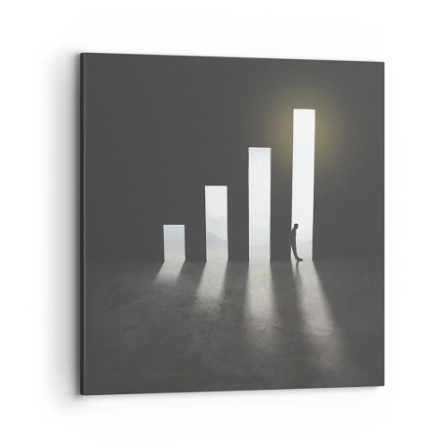 Obraz na plátně - Úspěch – imprese - 70x70 cm