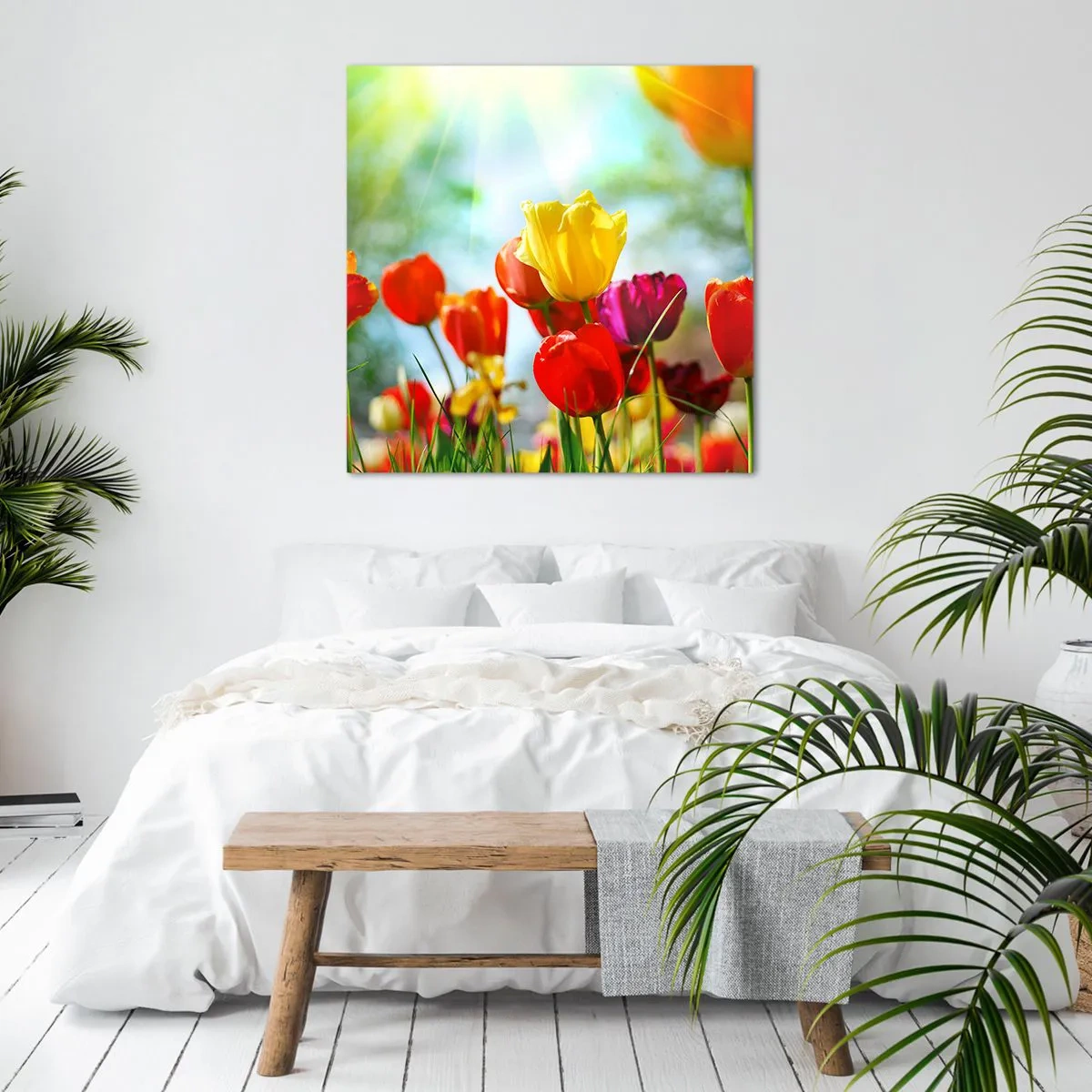 Obraz na plátně - Všechny barvy slunce - 60x60 cm