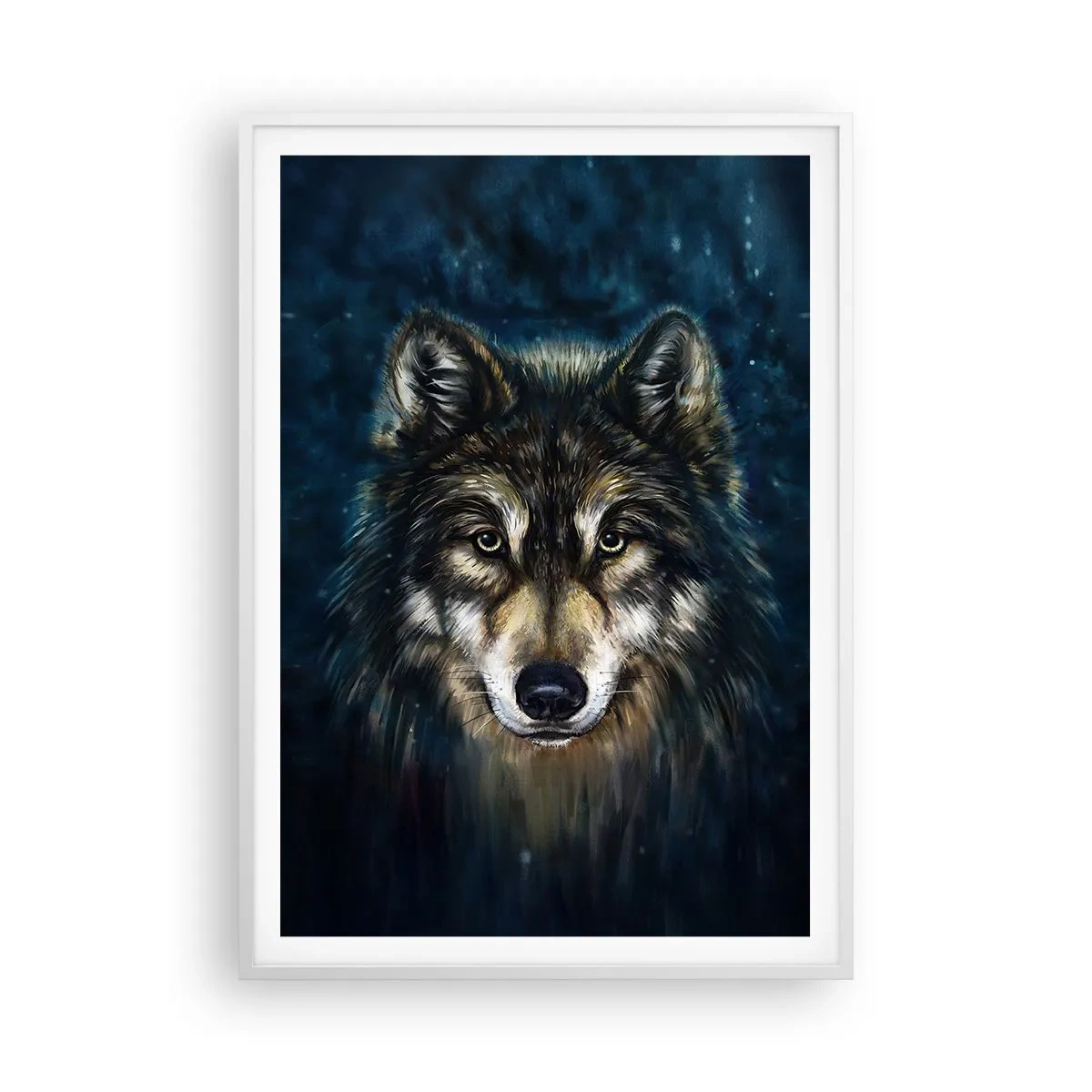 Plakát v bílém rámu - Alfa? A omega - 70x100 cm