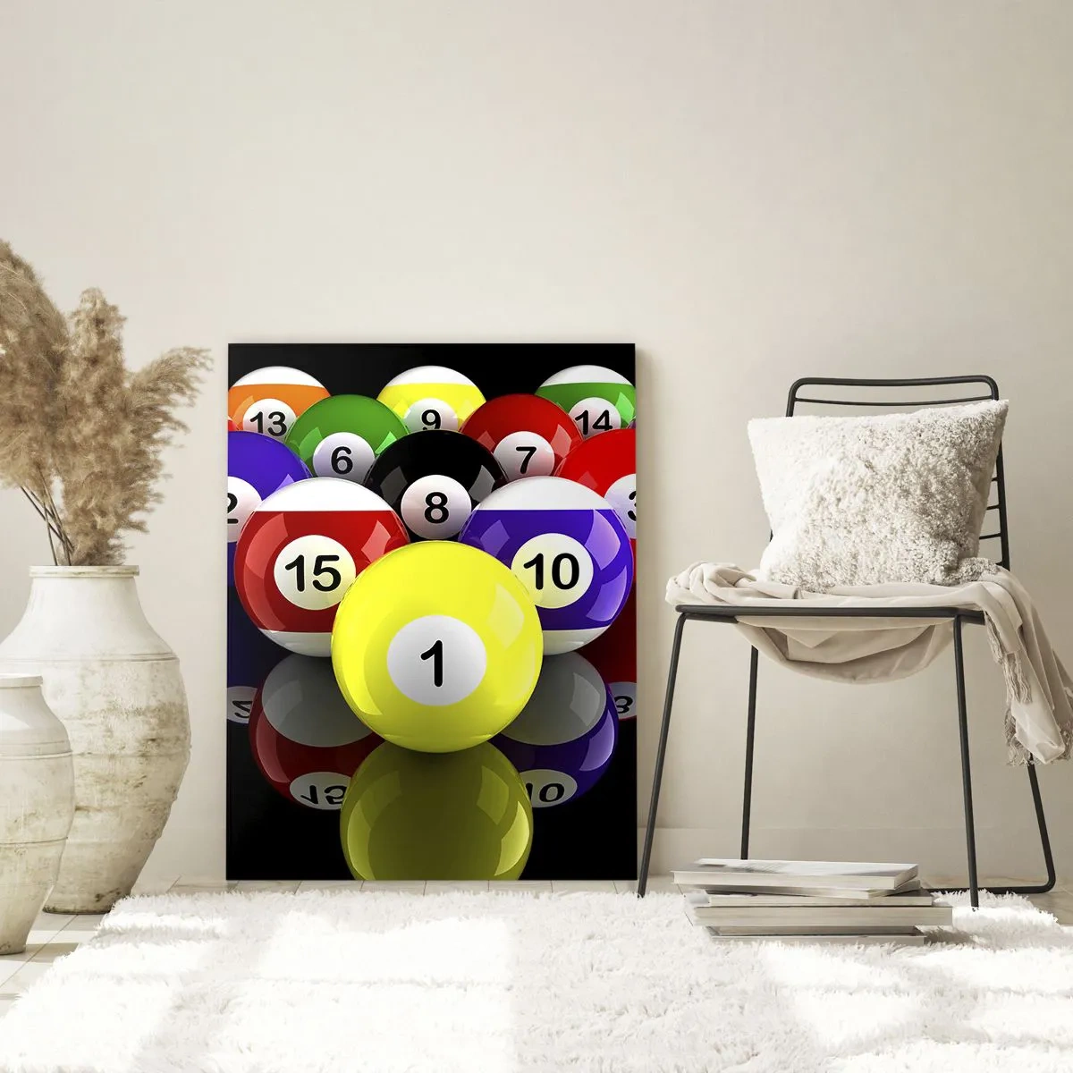 Obraz na skle - Různé barvy hry - 80x120 cm