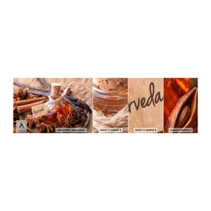 Vzor Fototapety Samolepicí Deluxe Sticker - K jednotě těla a ducha - Skořice, Anýz, Vanilka - 100x30 cm