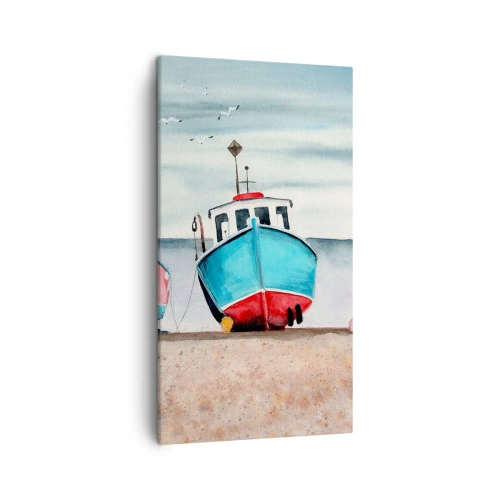 Obraz na plátně - Připravené na úlovek - 45x80 cm