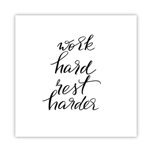 Plakát - Životní rovnováha - 40x40 cm