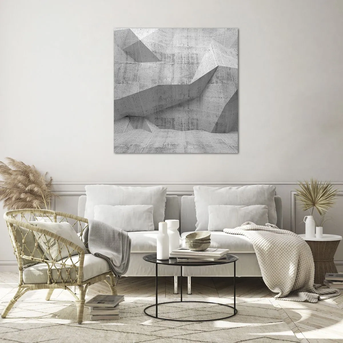 Obraz na skle - Skutečná výzva - 70x70 cm