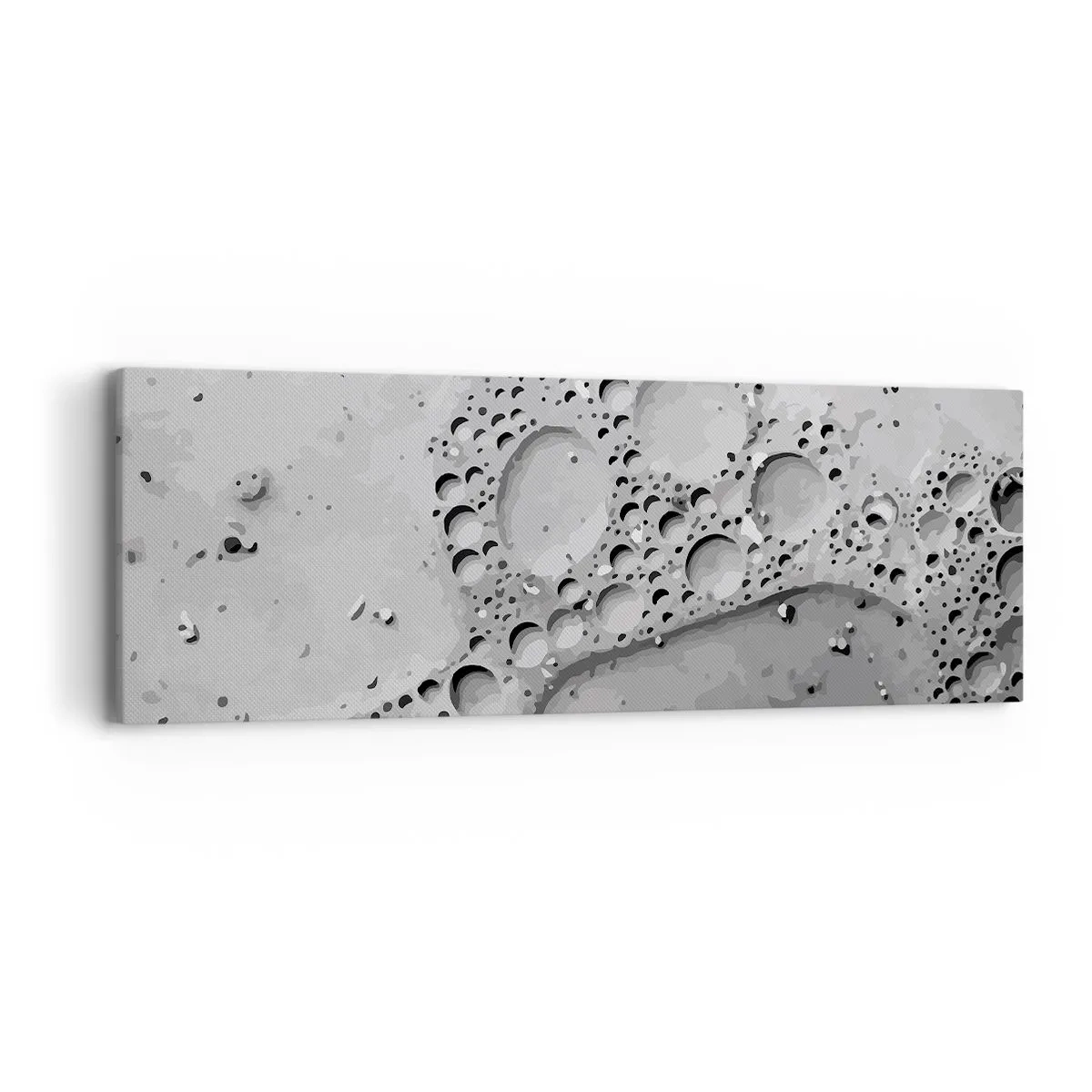 Obraz na plátně - Stopa po zpěněném - 90x30 cm