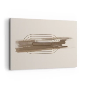 Obraz na plátně - Závan šedi - 100x70 cm