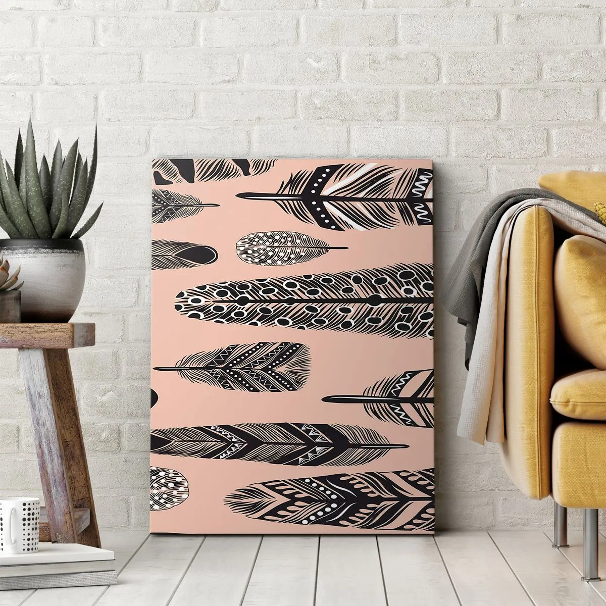 Obraz na plátně - Indiánská kolekce - 45x80 cm