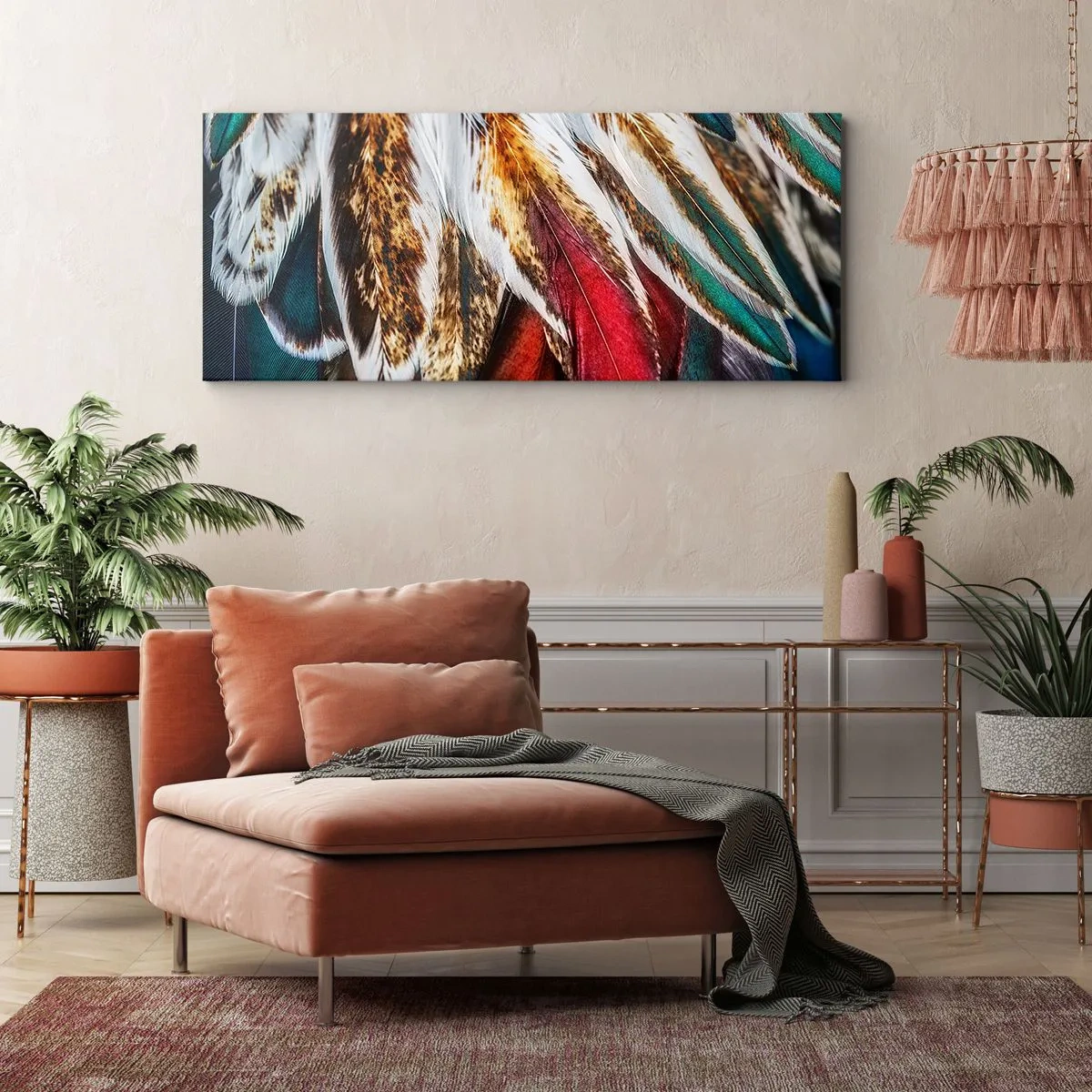 Obraz na plátně - Tajemství letu - 140x50 cm