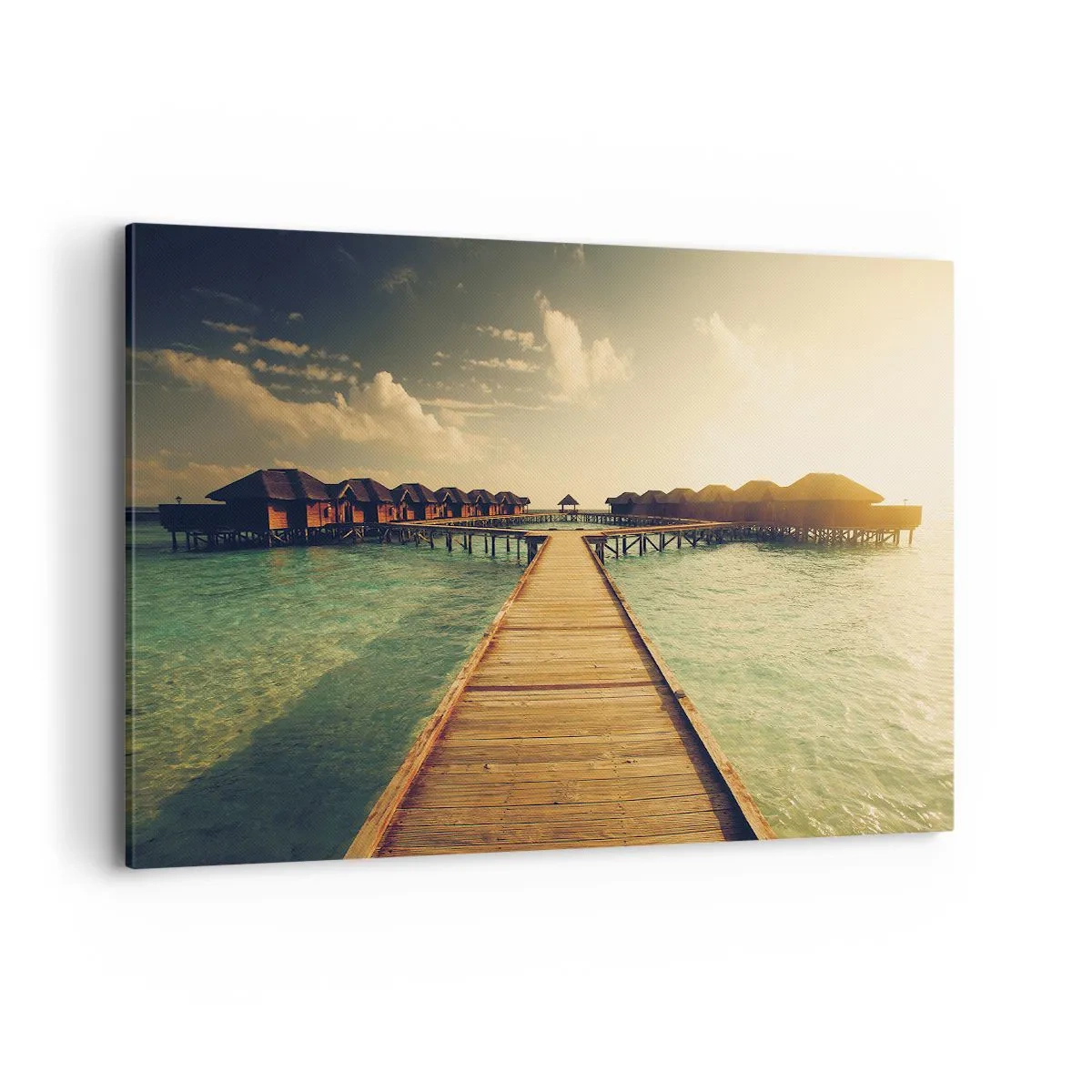 Obraz na plátně - Vřelé pozvání - 100x70 cm