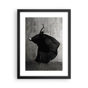 Plakát v černém rámu - Plné vášně - 30x40 cm