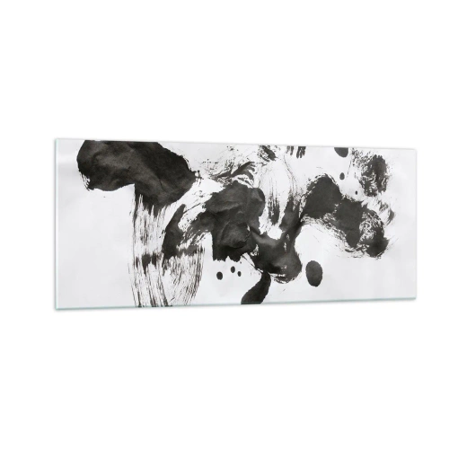Obraz na skle - Metoda v šílenství? - 100x40 cm