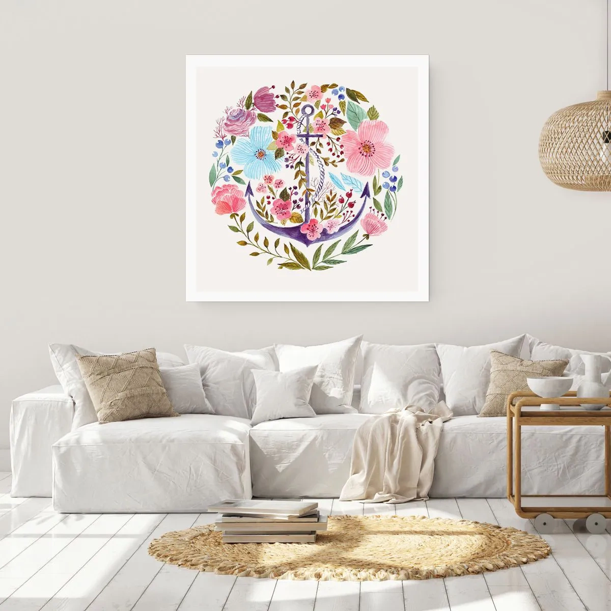 Plakát - Námořníkův hezký sen - 40x40 cm