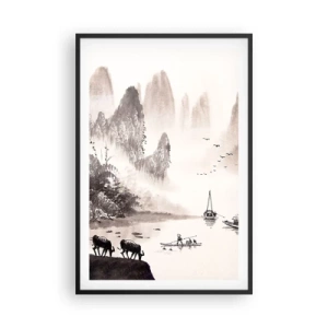 Plakát v černém rámu - Exotická všednost Východu - 61x91 cm
