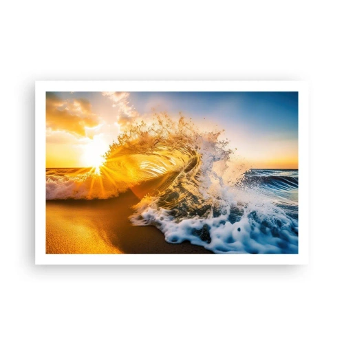 Plakát - Hra v písku - 91x61 cm