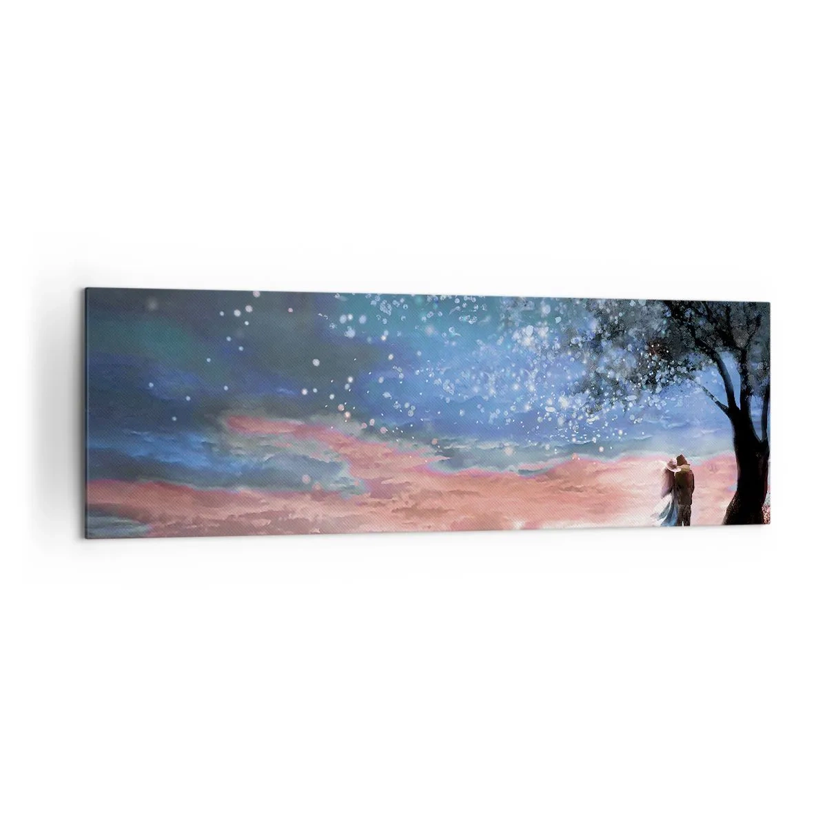 Obraz na plátně - Hvězdicovité představení - 160x50 cm