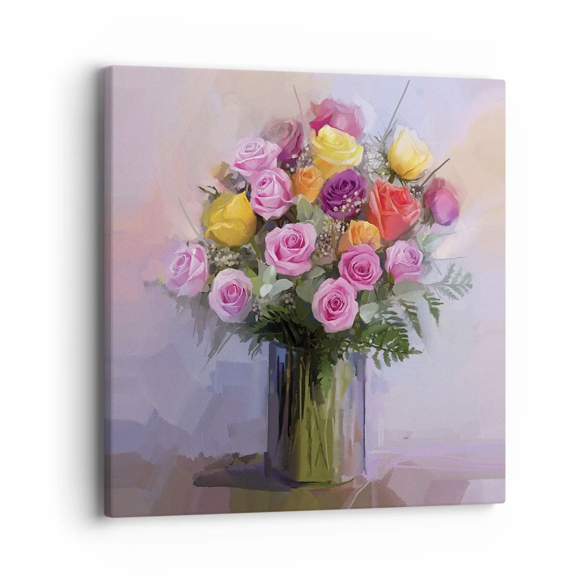 Obraz na plátně - Zachycená krása - 40x40 cm