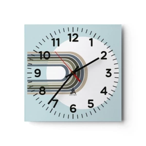 Nástěnné hodiny - Neodolatelná přitažlivost - 40x40 cm