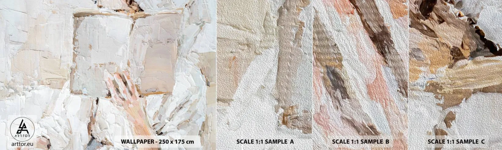 Vzor Fototapety Premium Sand - V jiném světě - Kus, Rezervovat, Minimalismus - 100x30 cm