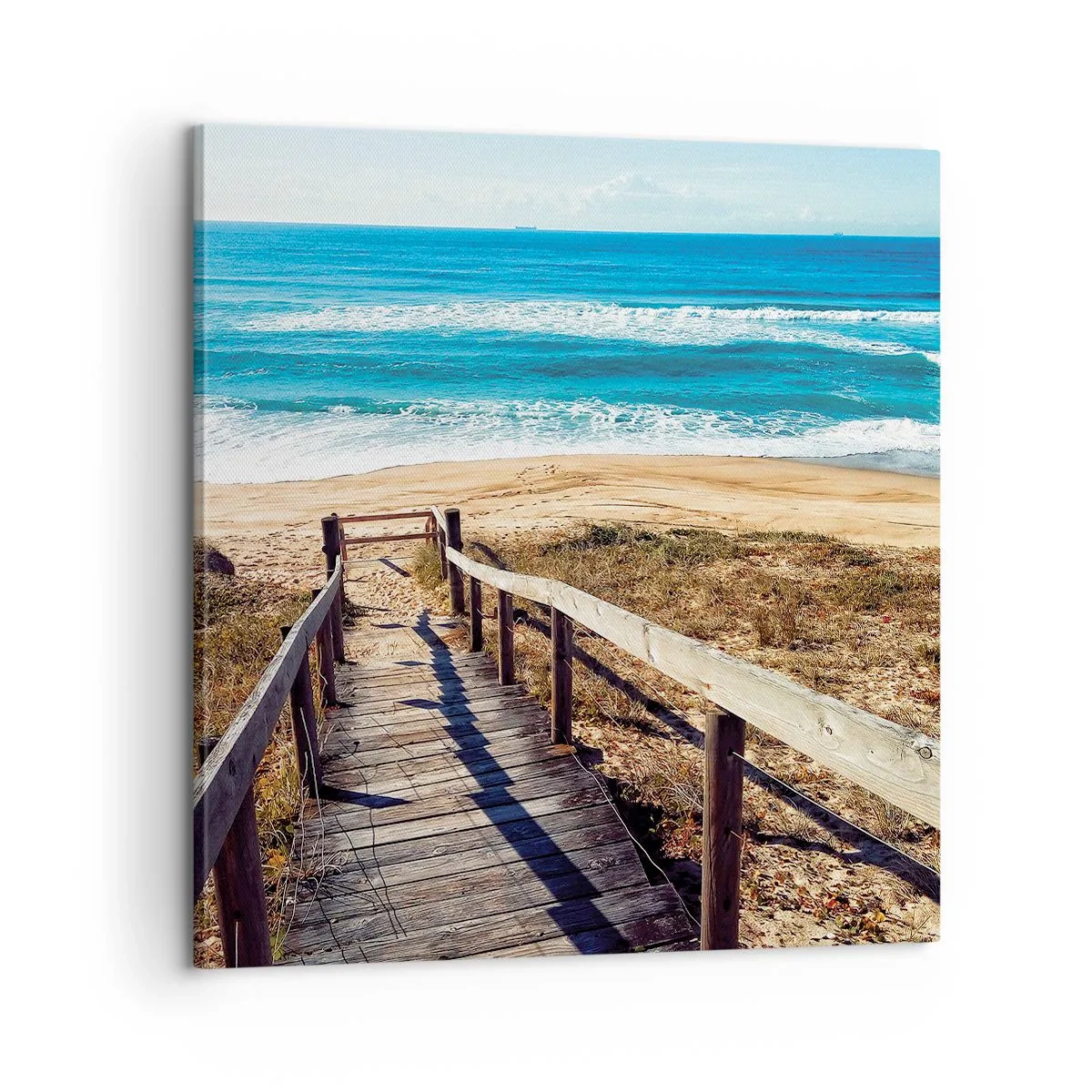 Obraz na plátně - Běž! - 60x60 cm