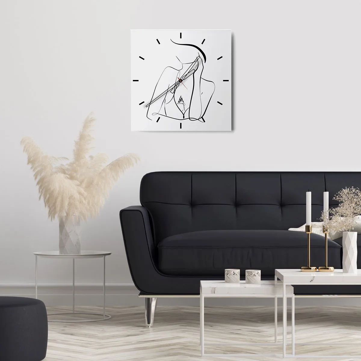 Nástěnné hodiny - Na vlně snů - 40x40 cm