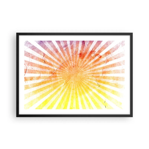 Plakát v černém rámu - Východy a západy - 70x50 cm