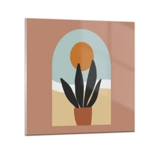 Obraz na skle - Malé radosti - 40x40 cm